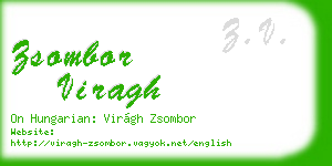 zsombor viragh business card