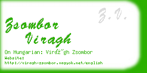 zsombor viragh business card